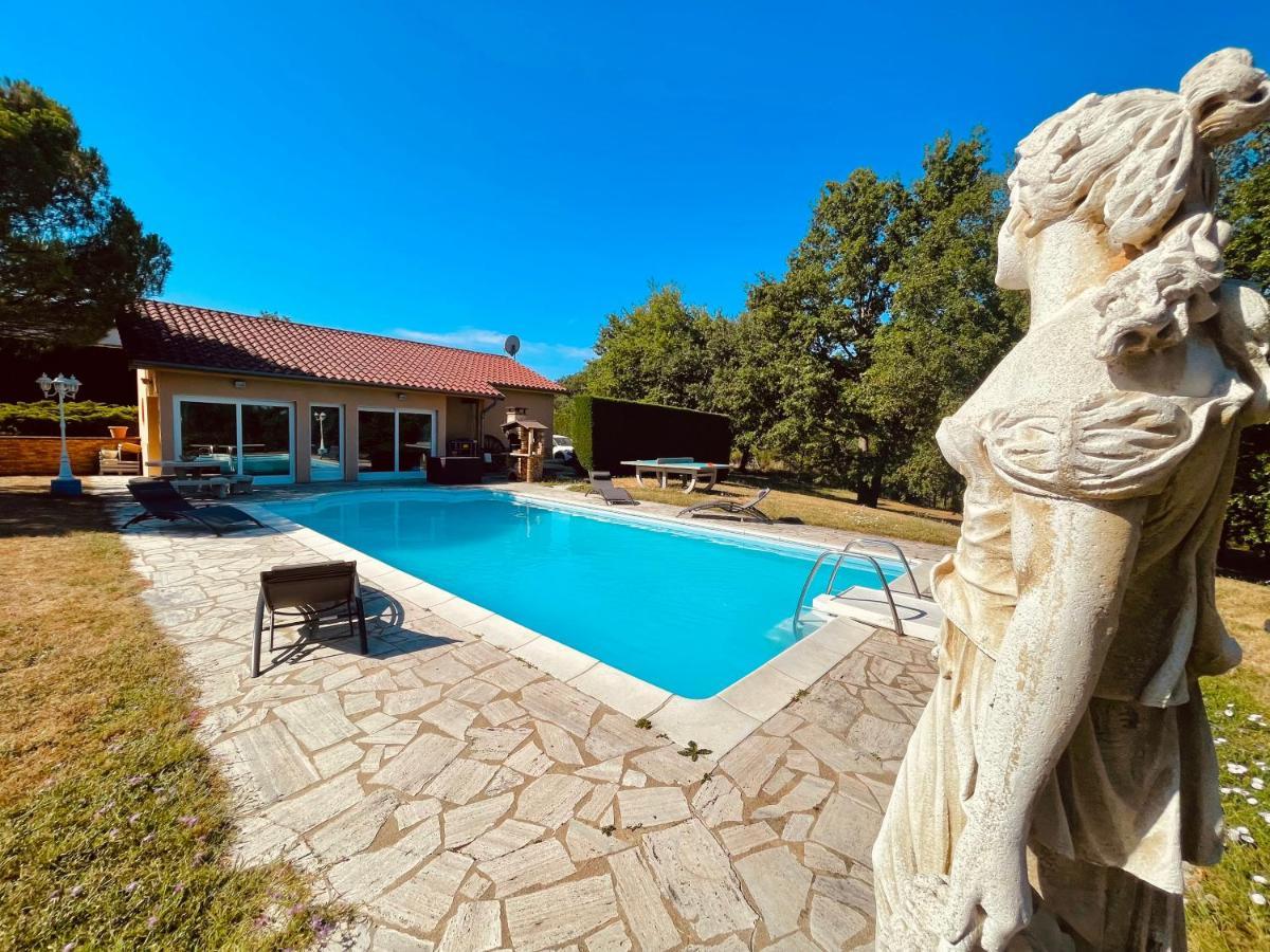 La Villa Perroquet Poncins Exterior photo